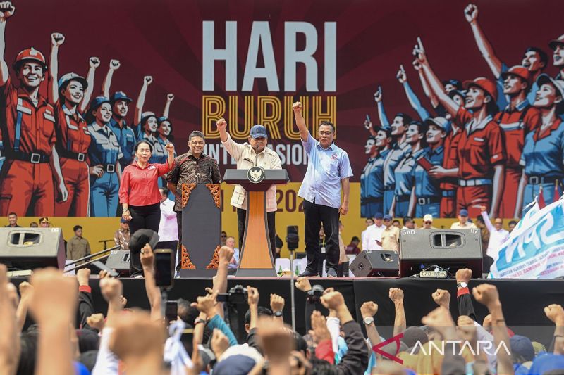 Menaker: Pekerja dan buruh pilar utama pembangunan bangsa