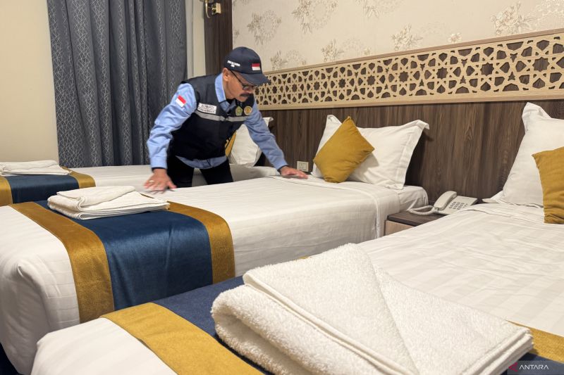 Pemeriksaan hotel untuk jamaah calon haji di Madinah