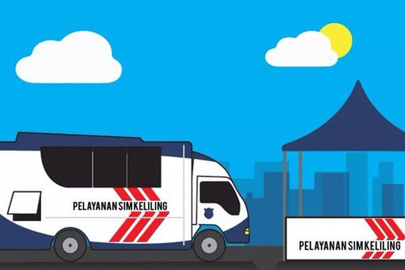 Minggu, SIM Keliling tersedia di dua lokasi Jakarta