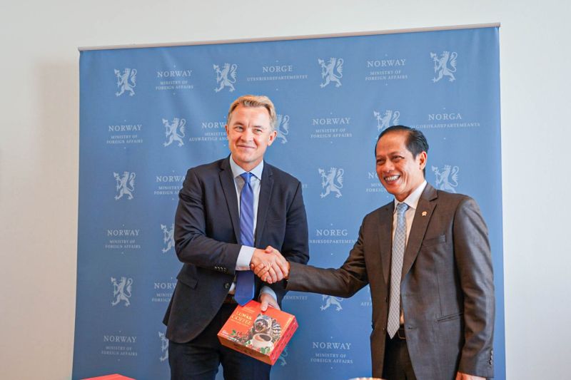 RI dan Norwegia sepakat perkuat kerja sama tangani perubahan iklim