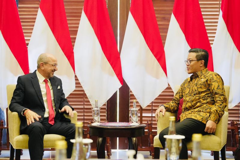 Menlu RI apresiasi peran Dubes Maroko perkuat hubungan bilateral