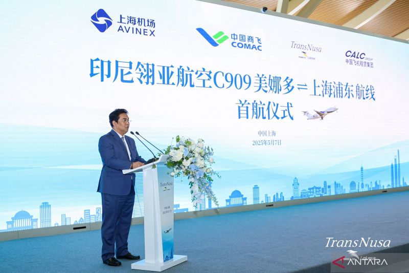 TransNusa buka rute penerbangan Manado-Shanghai