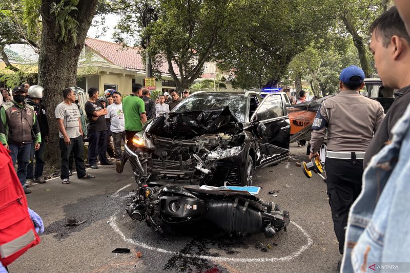 Polisi tetapkan pengemudi tabrak pelajar di Bandung sebagai tersangka