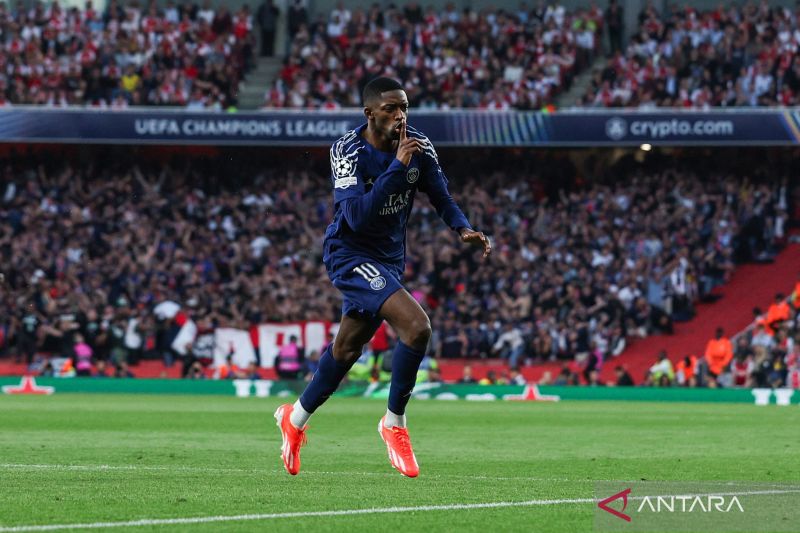 Ousmane Dembele terpilih sebagai Pemain Terbaik Liga Prancis