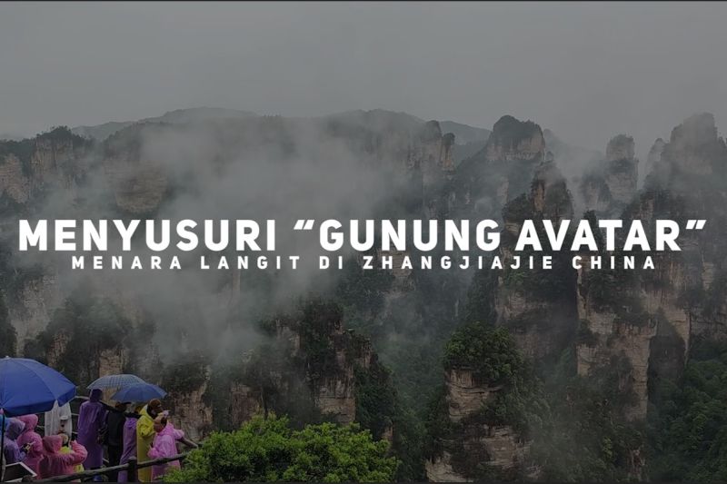 Menyusuri “Gunung Avatar”, menara langit di Zhangjiajie China – ANTARA News