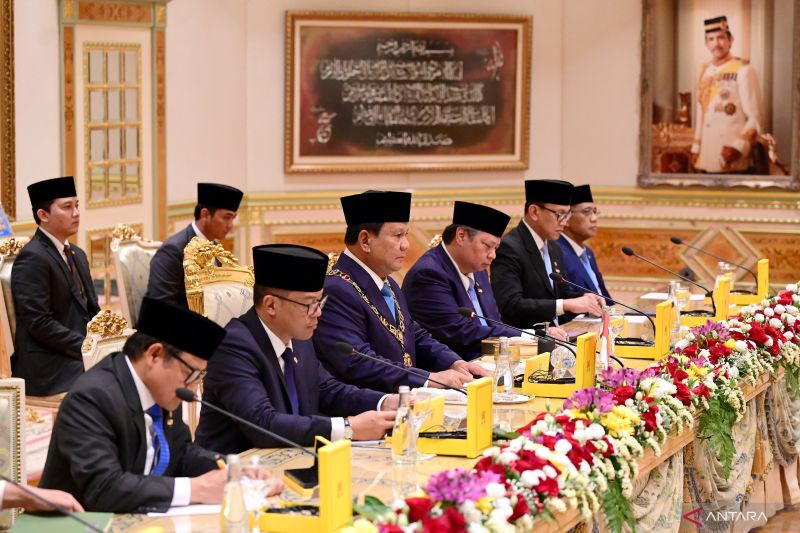 Airlangga: Penghargaan Sultan Brunei simbol penguatan kerja sama