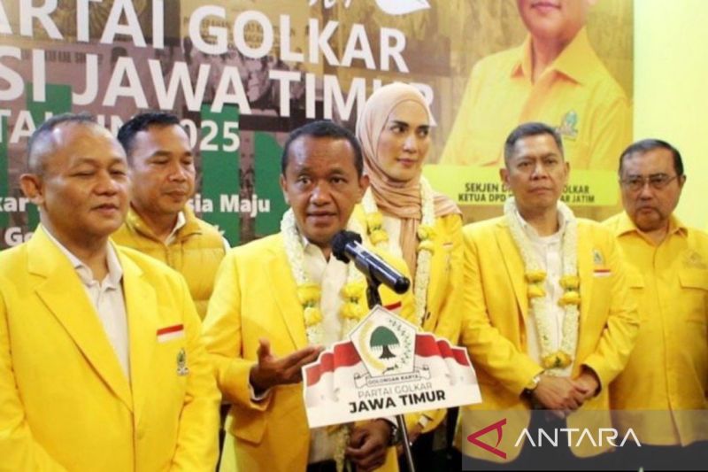 Soal goda Emil Dardak masuk Golkar, Bahlil: Itu cuma gurauan