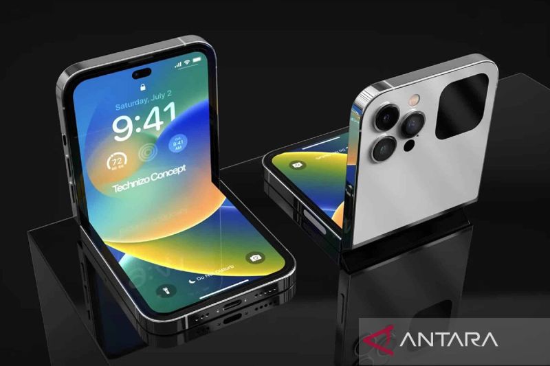 iPhone Fold tengah diuji dengan kamera di bawah layar