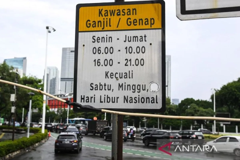 Ganjil genap pekan depan hanya tiga hari 