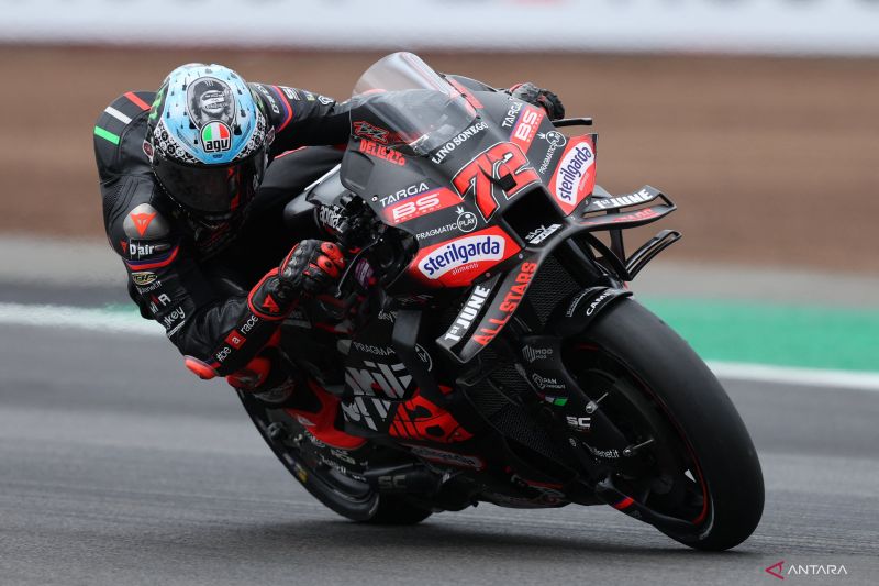 Marco Bezzecchi menangi balapan MotoGP penuh drama di Silverston