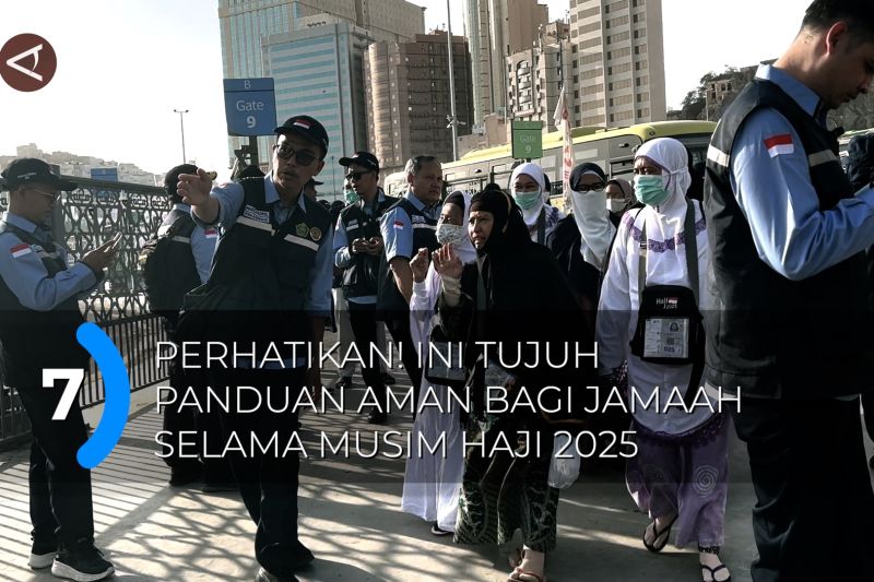 Perhatikan! Ini tujuh panduan aman bagi jamaah selama musim Haji 2025 – ANTARA News
