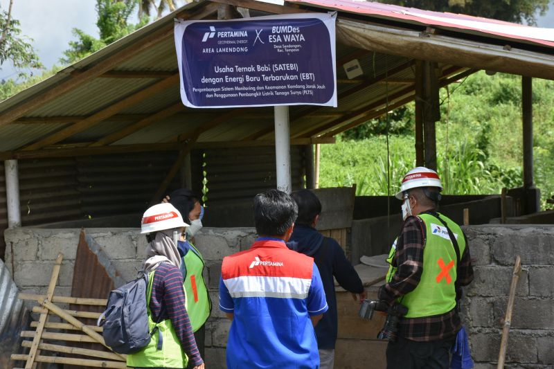 PGE inisiasi peternakan berbasis energi terbarukan di Lahendong
