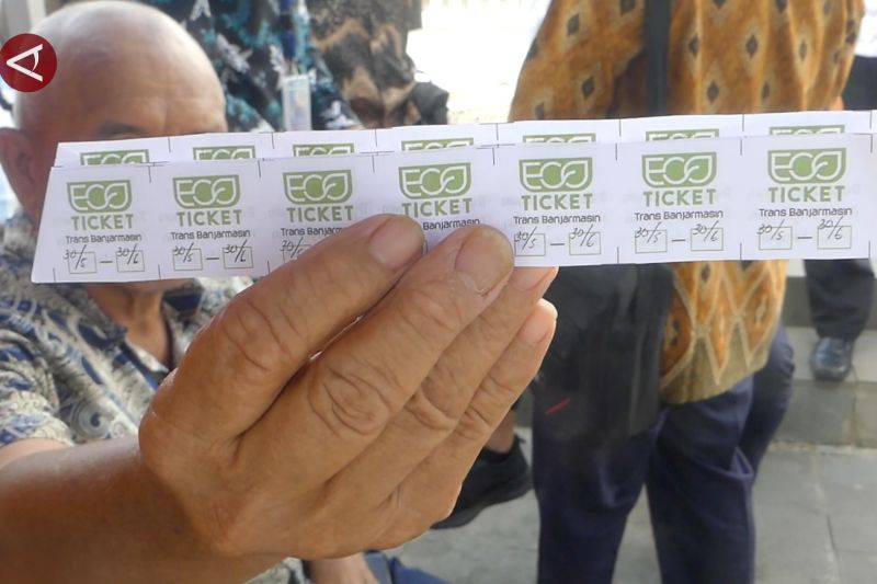 Banjarmasin terapkan eco tiket, bayar angkutan umum dengan botol bekas – ANTARA News