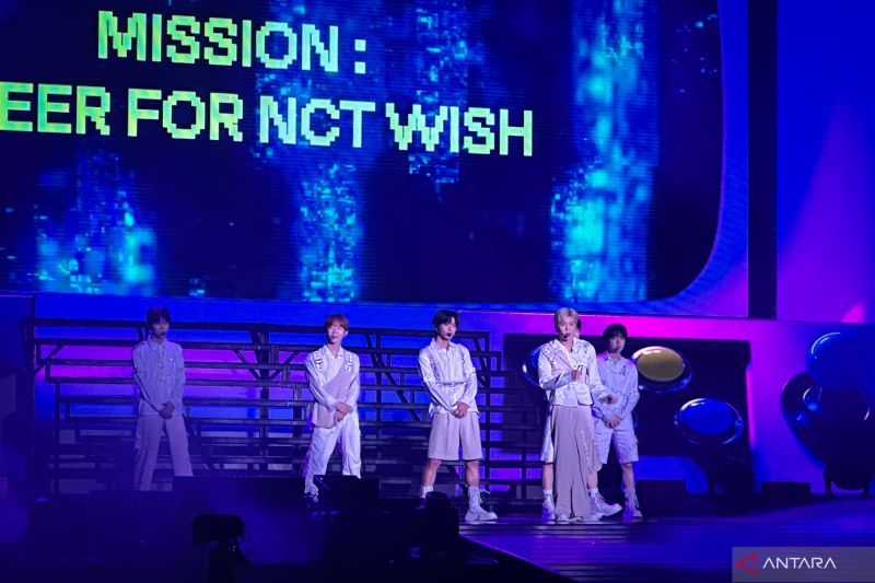 NCT WISH buka konser perdana di Jakarta dengan “WISH”