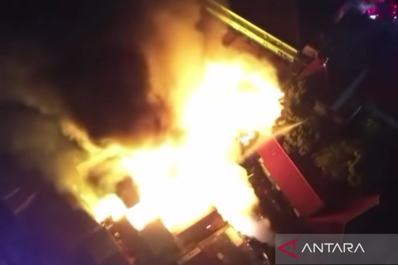 Tidak ada korban jiwa akibat kebakaran pabrik lilin di Tamansari