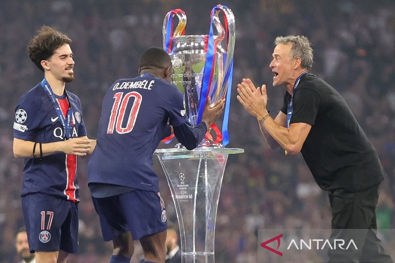 Deschamps dukung penuh Dembele rebut Ballon d'Or ketimbang Yamal