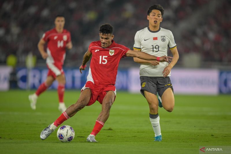 Kluivert sanjung Ricky Kambuaya bermain fantastis lawan China