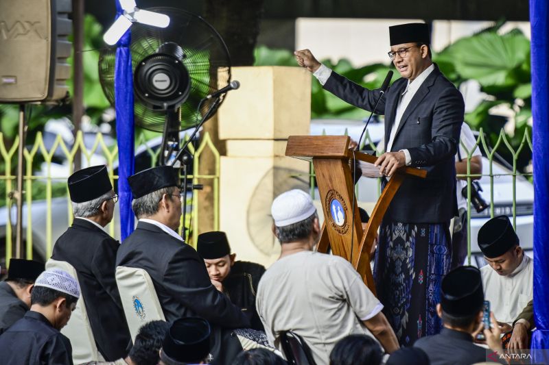 DKI kemarin, kebakaran Kapuk Muara lalu pesan Idul Adha Anies