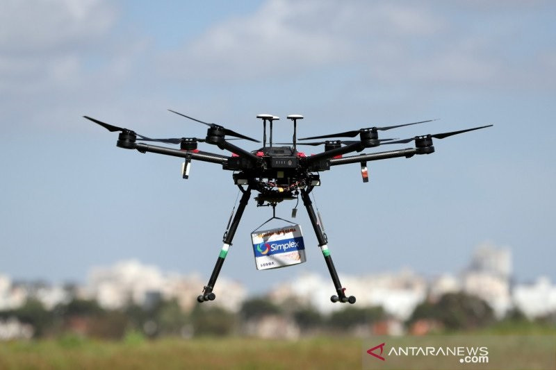 Saudi umumkan keberhasilan pengiriman obat dengan drone di tempat suci