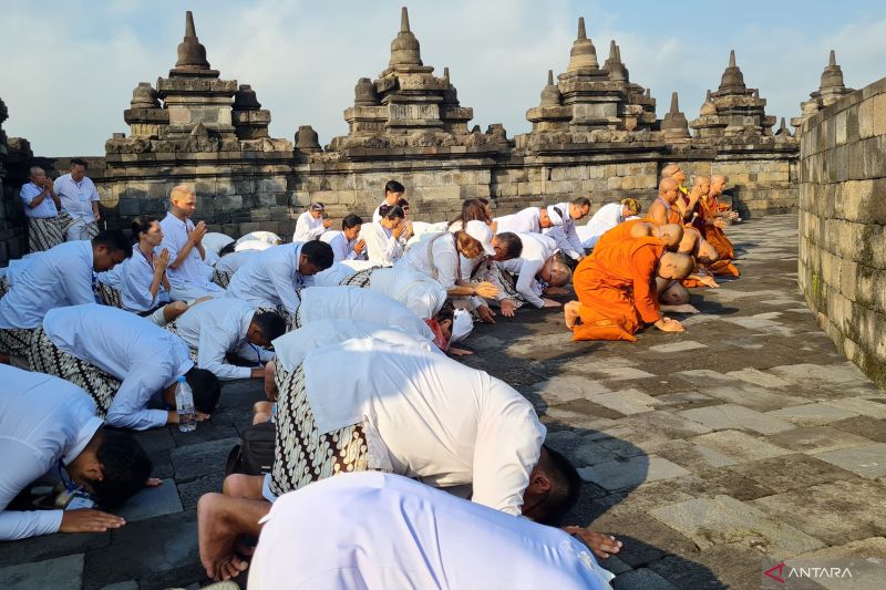 Kemenag: Dharmayatra perkuat Borobudur jadi destinasi religi dunia