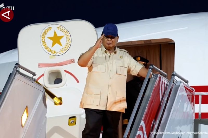 Prabowo bertolak ke Singapura untuk perkuat kemitraan – ANTARA News