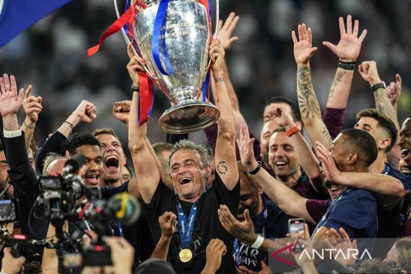 Enrique bertekad bawa Paris Saint-Germain ukir sejarah baru