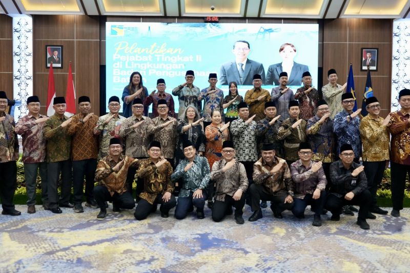 Kepala BP Batam lantik 23 pejabat tingkat II lingkungan BP Batam