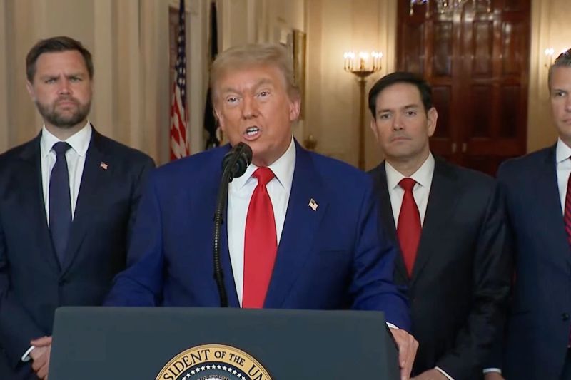 Trump ancam serang Iran kembali jika perdamaian tak segera terwujud – ANTARA News