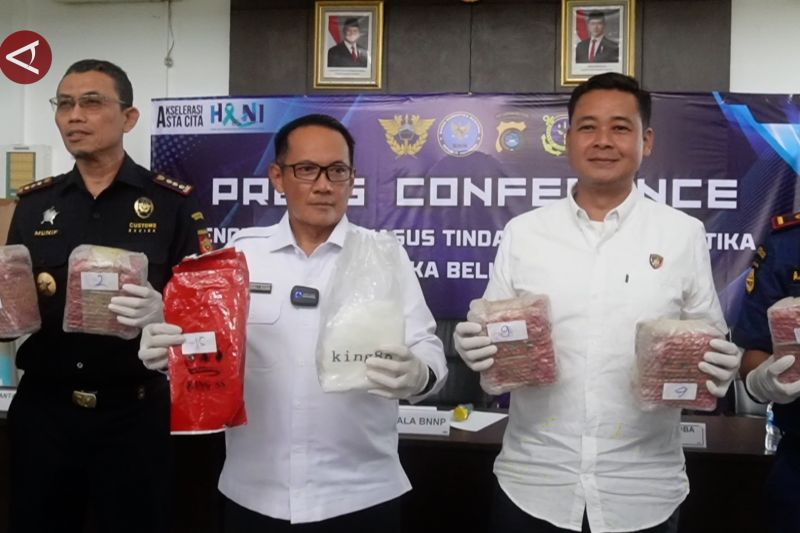 BNNP Babel gagalkan penyelundupan 15 kg sabu dari Sumatera Utara – ANTARA News