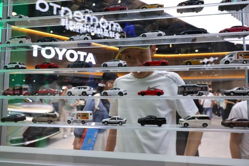 Toyota mulai bangun pabrik mobil listrik baru di Shanghai