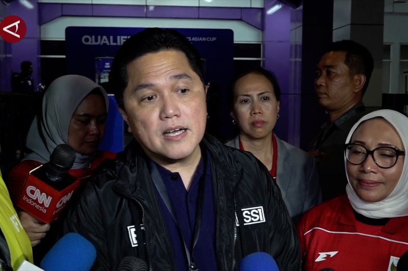 Erick Thohir enggan buru-buru kembali gelar liga sepak bola putri – ANTARA News