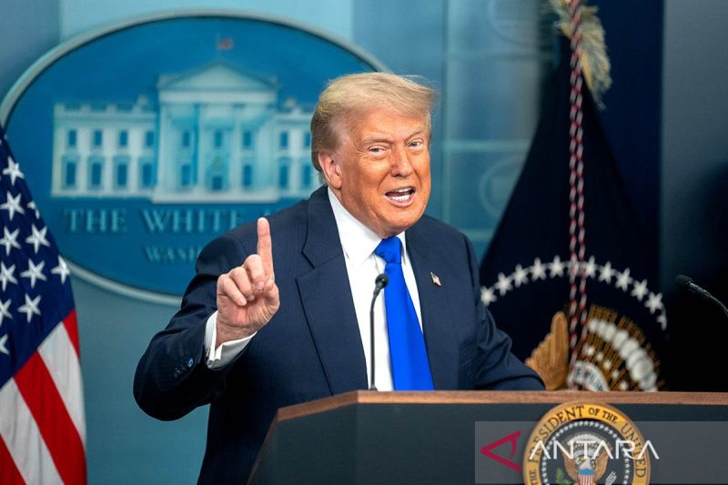 Trump mengatakan ingin masyarakat Gaza aman
