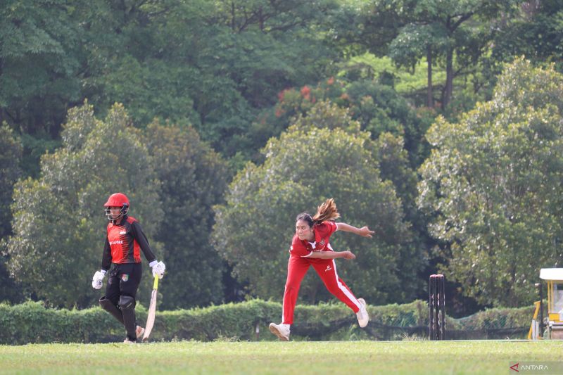 Indonesia juarai turnamen kriket Indo Singa Womens Friendship Cup