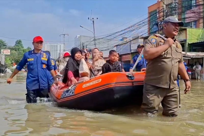 2.110 KK terdampak banjir di Perumahan Ciledug Indah Kota Tangerang – ANTARA News