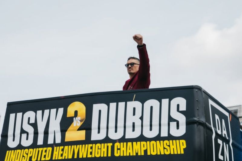 Hadapi Dubois, Usyk sebut perjuangannya demi negara dan keluarga