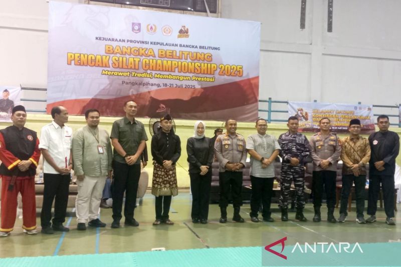 Kejuaraan Pencak Silat di Babel diikuti 534 atlet