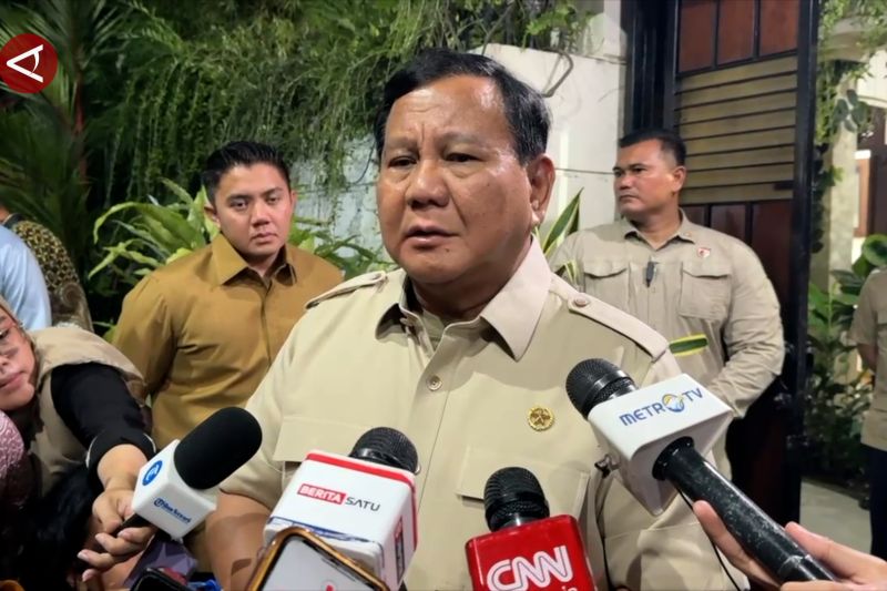 Prabowo temui Jokowi, bahas hasil lawatannya ke luar negeri – ANTARA News