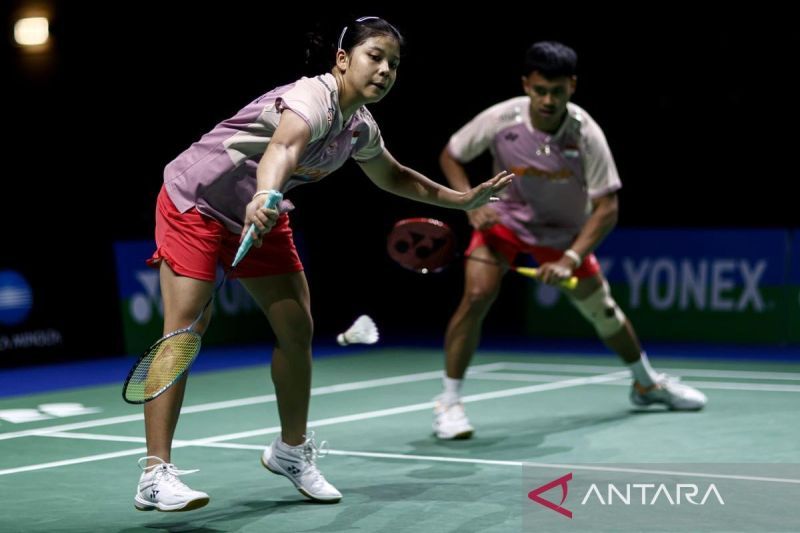 Jafar/Felisha menang dramatis pada babak pertama China Open 2025