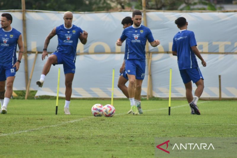 Kondisi fisik pemain Persib semakin siap usai jalani pemusatan latihan