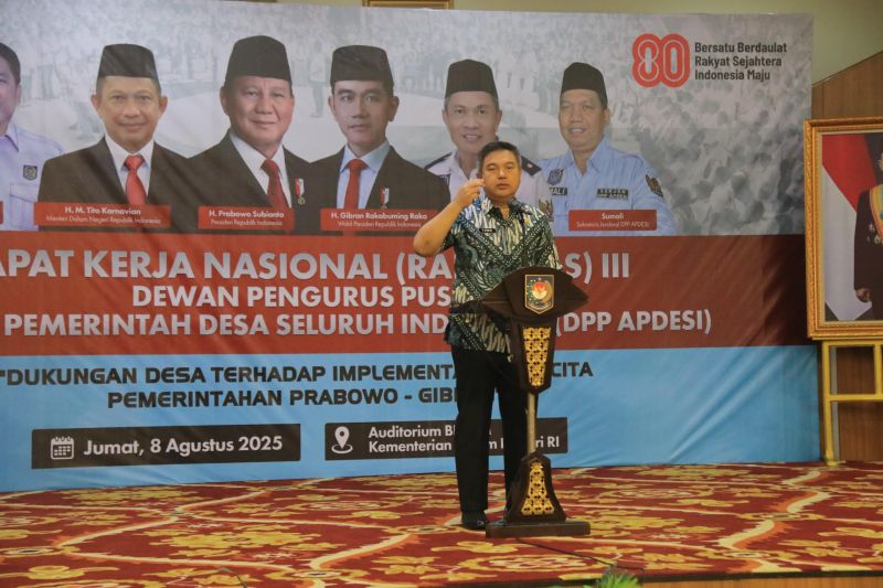Sekjen Kemendagri ajak kepala desa dukung program prioritas pemerintah