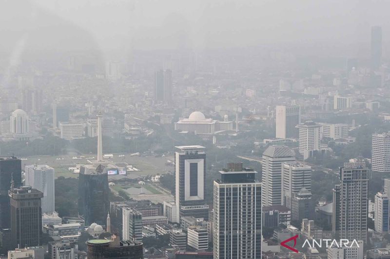 Pagi ini, Jakarta jadi kota paling berpolusi pertama di dunia