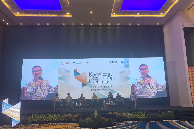 Peneliti perubahan iklim dari KONEKSI roadshow di Makassar