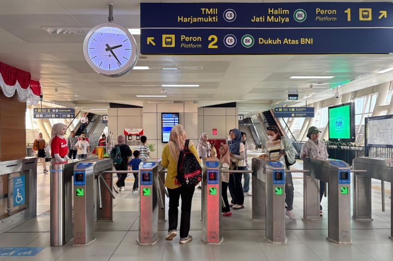 KAI: 1,7 juta warga Jabodetabek manfaatkan tarif Rp80 saat HUT RI