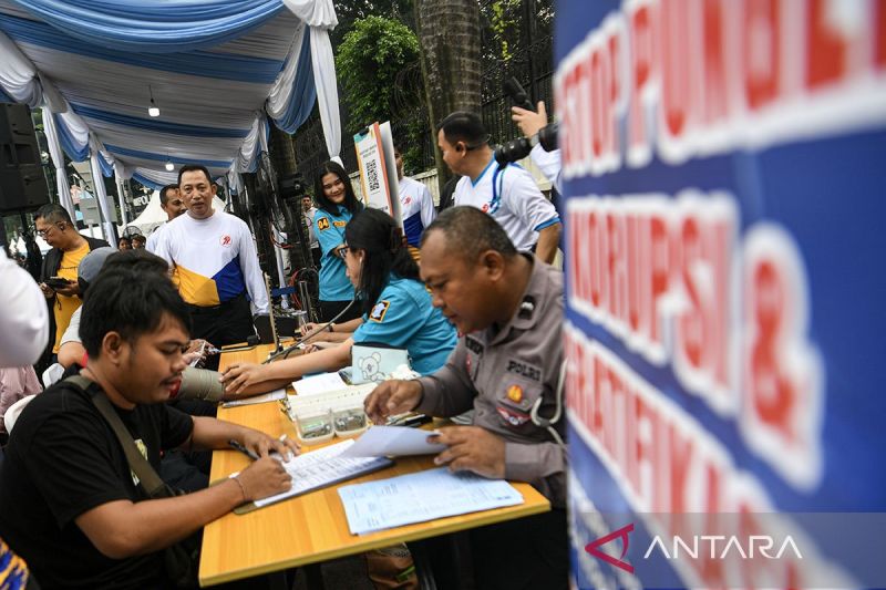 Layanan SIM keliling tersedia di lima lokasi DKI Jakarta pada Kamis