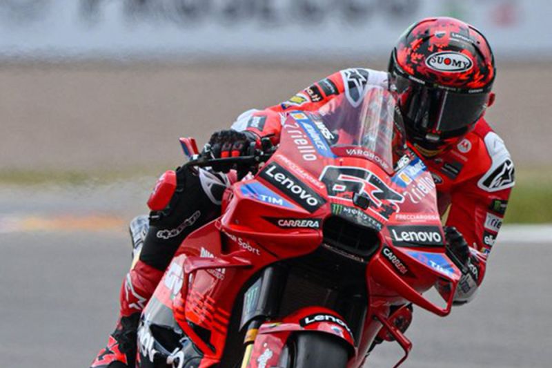 Ducati kecewa Pecco Bagnaia gagal di MotoGP Austria