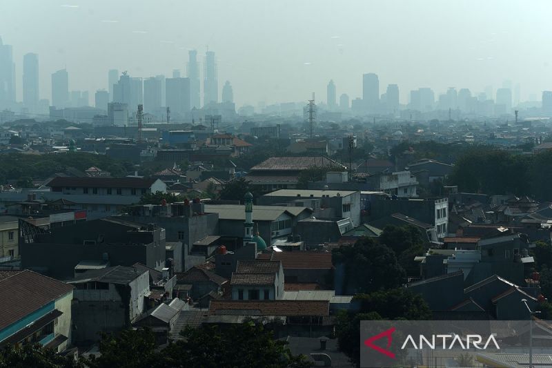 Jumat pagi, kualitas udara Jakarta keempat terburuk di dunia