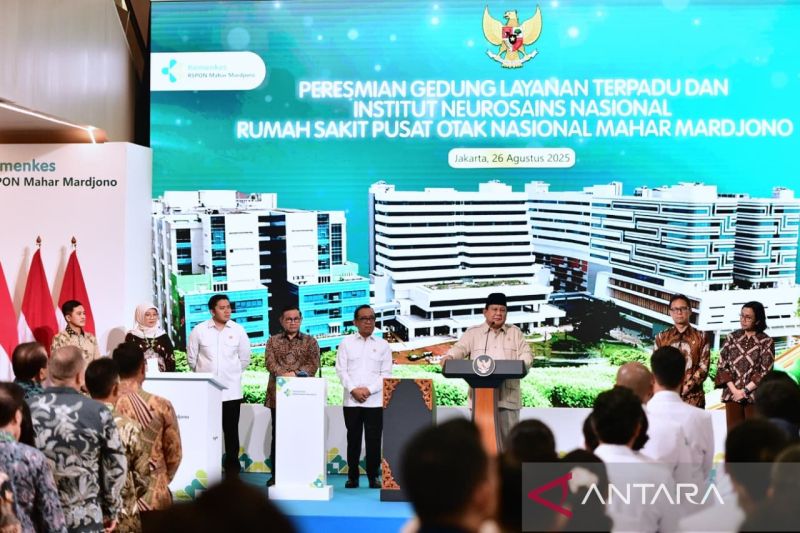 Resmikan gedung baru RSPON, Prabowo pesan agar dokter cukup istirahat
