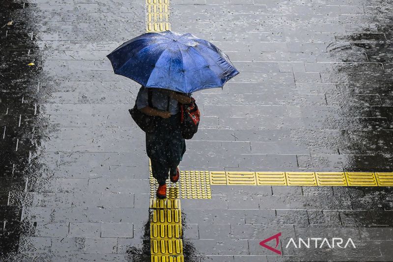 BMKG prakirakan Jakarta hujan ringan pada Kamis sore