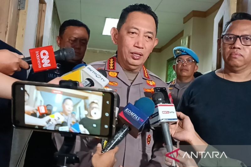 Kapolri minta maaf secara langsung kepada keluarga ojol yang tewas
