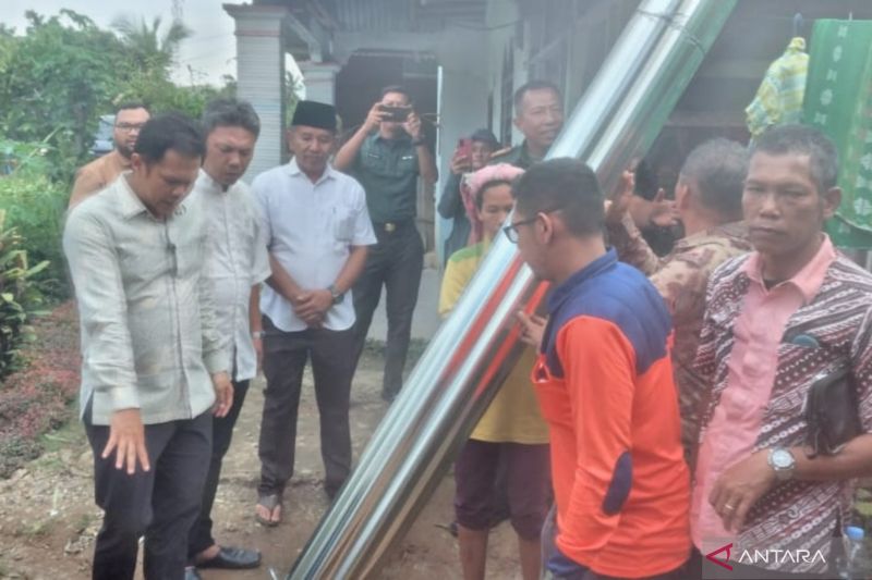 BNPB: Petugas tangani 113 rumah rusak akibat angin kencang di Sumut